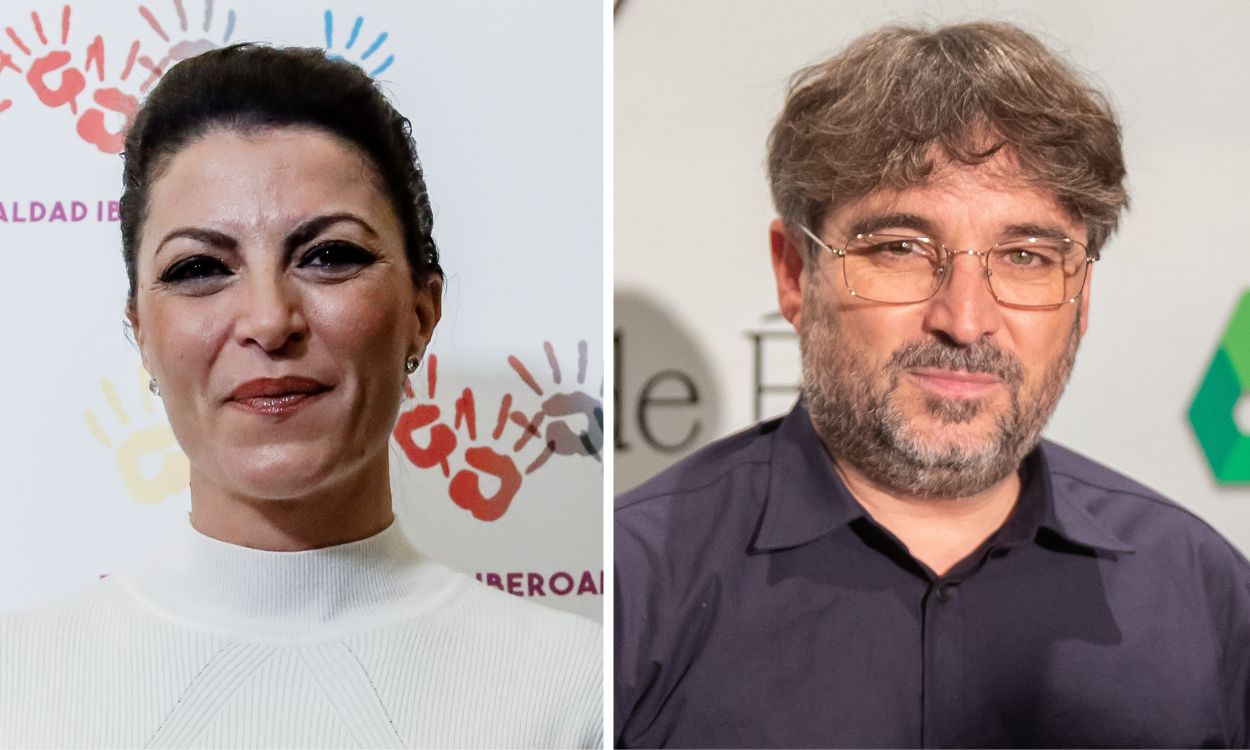 Macarena Olona y Jordi Évole