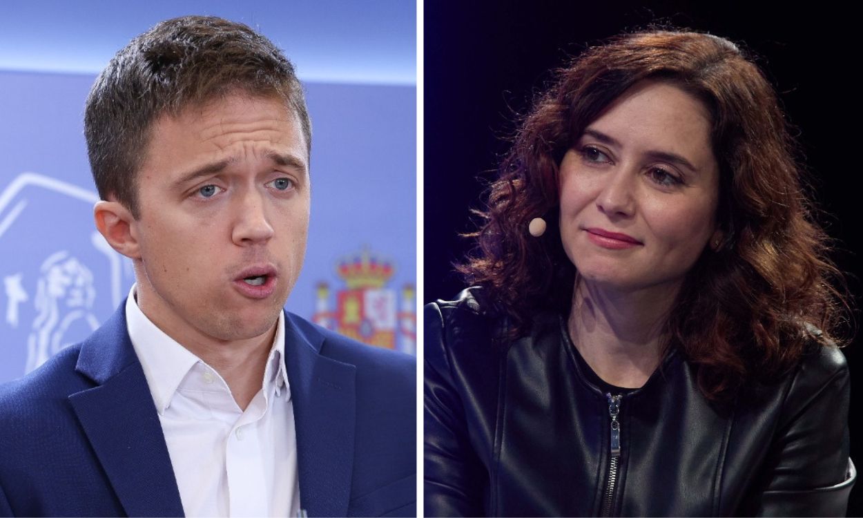 Íñigo Errejón e Isabel Díaz Ayuso