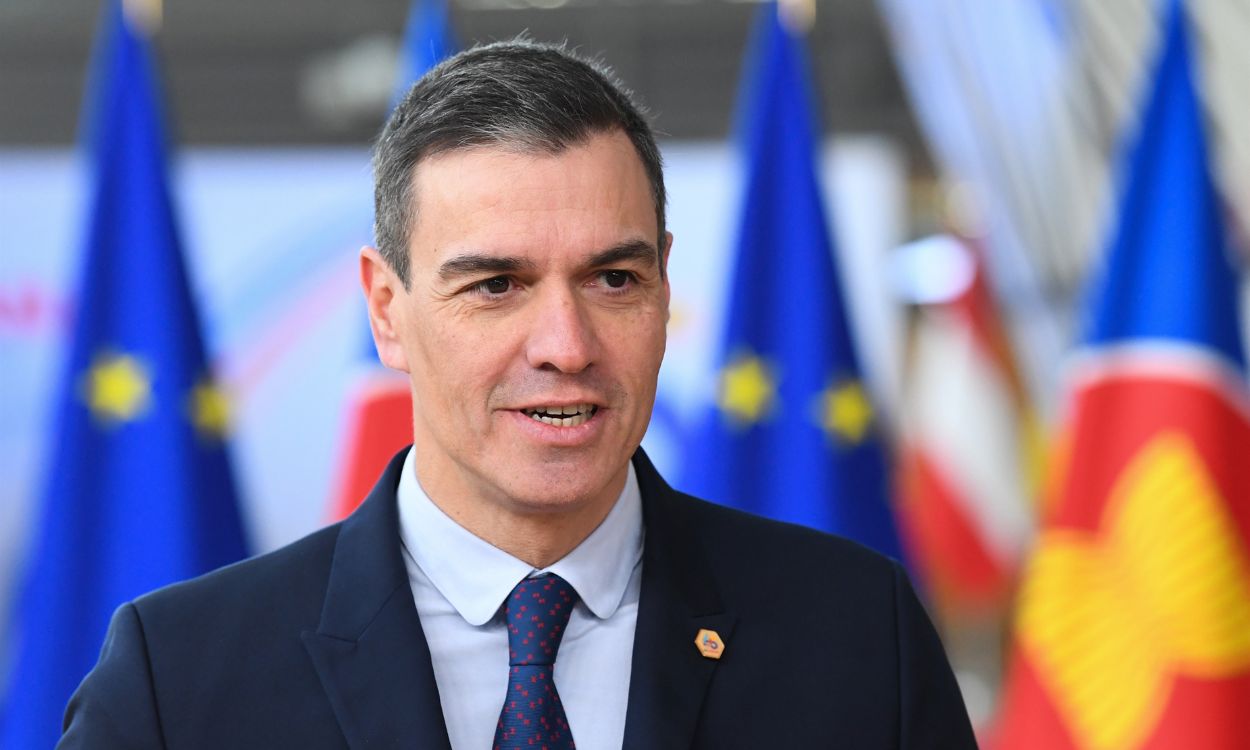 El presidente del Gobierno, Pedro Sánchez