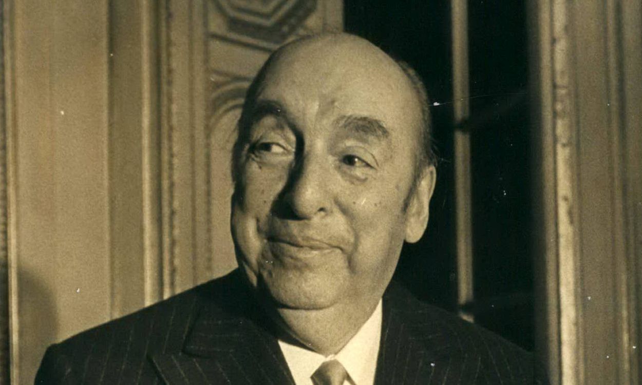 El escritor, poeta y político chileno ganador del Premio Nobel Pablo Neruda