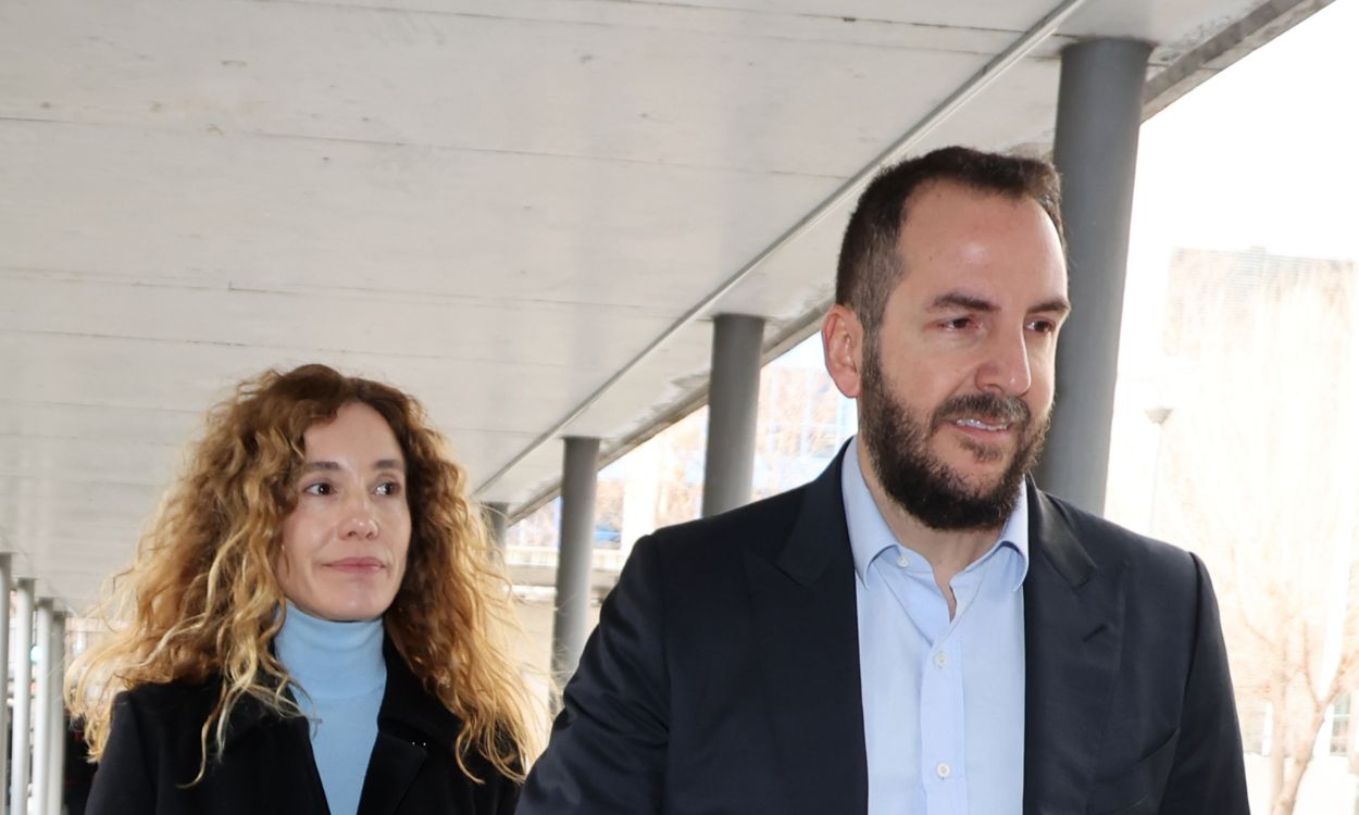 Blanca Cuesta y Borja Thyssen, llegando a los juzgados