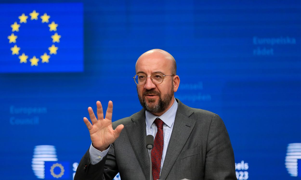 Charles Michel, presidente del Consejo Europeo de la Unión Europea