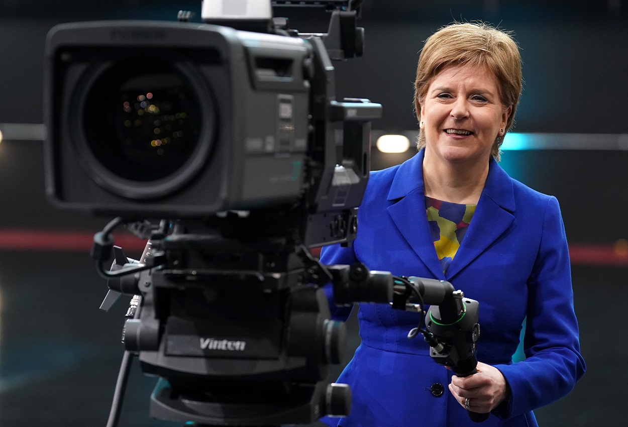 La primera ministra de Escocia, Nicola Sturgeon. EP