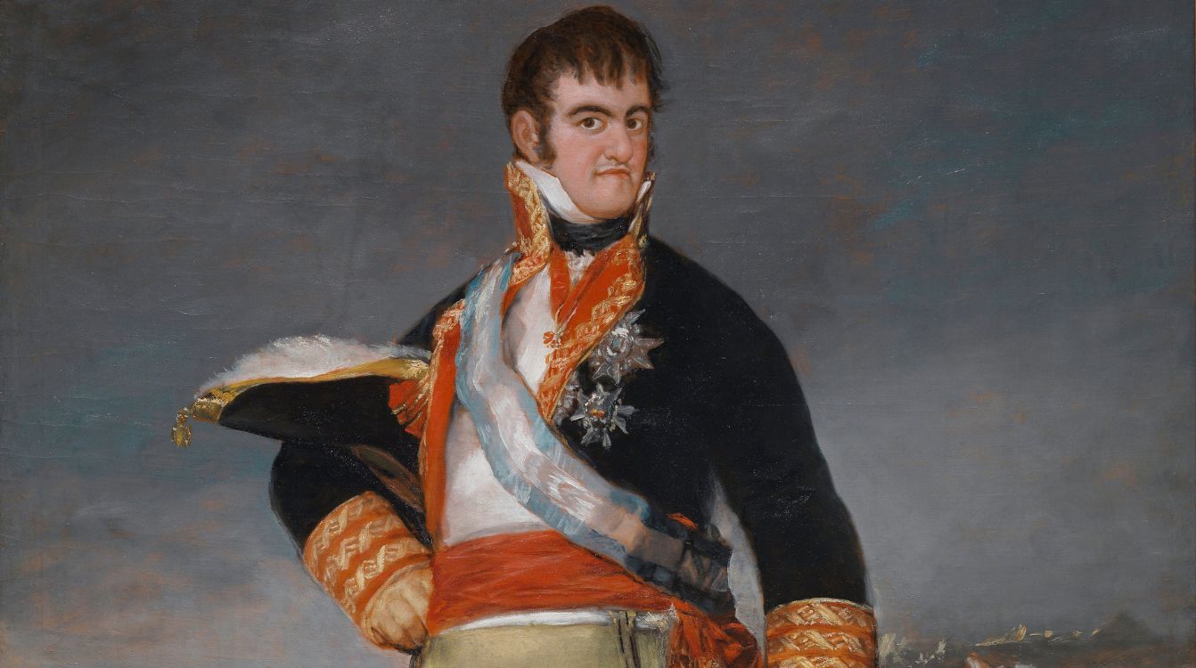 Una de las imágenes más icónicas de Fernando VII, de Goya ©Archivo Fotográfico. Museo Nacional del Prado