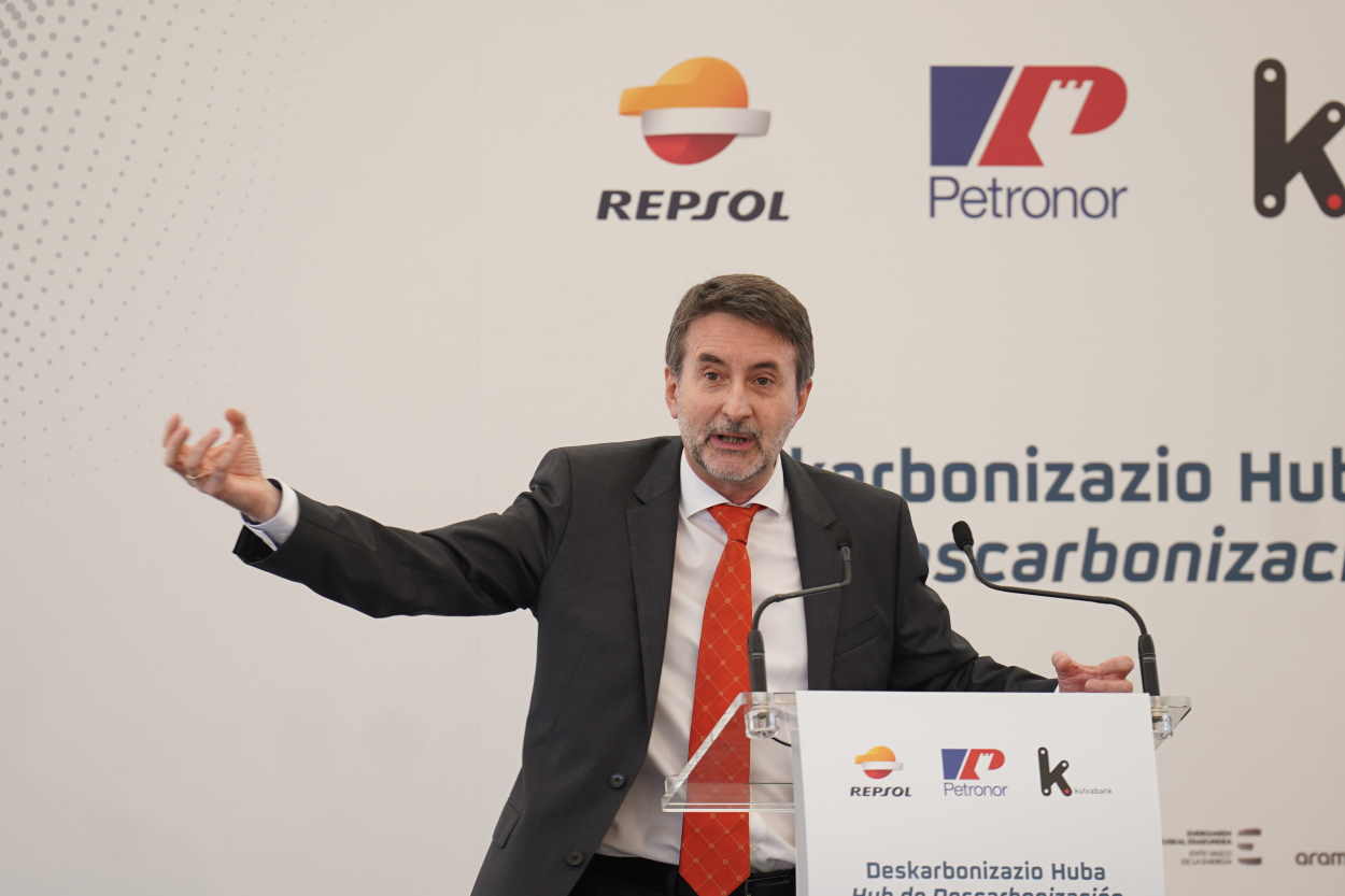 Josu Jon Imaz, CEO de Repsol, en un acto anterior. EP