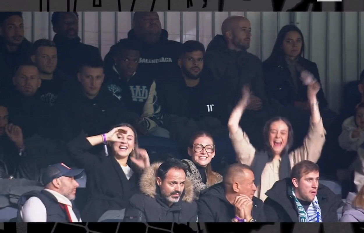 Victoria Federica en el Santiago Bernabéu