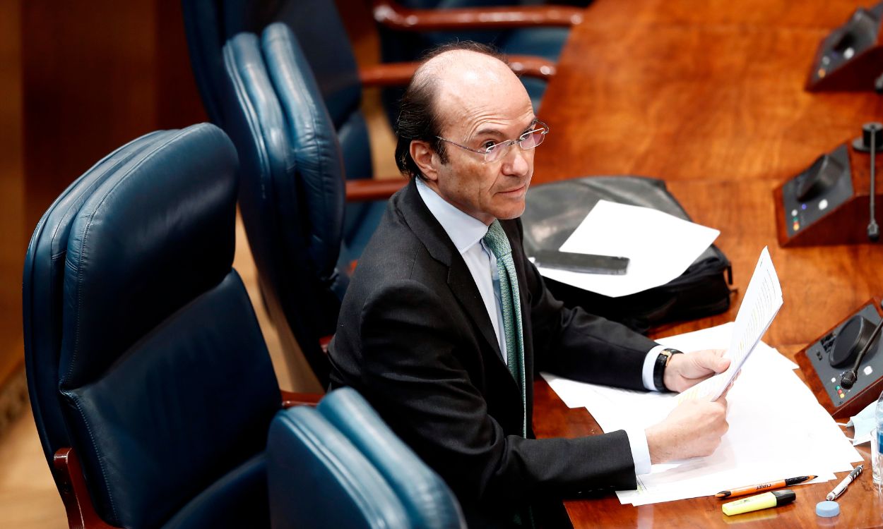 Eduardo Sicilia, exconsejero de Universidades del Gobierno de la Comunidad de Madrid. EP.