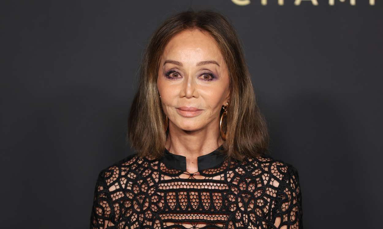 Isabel Preysler en la velada que Moët & Chandon Effervescence organiza para celebrar la Navidad. EP