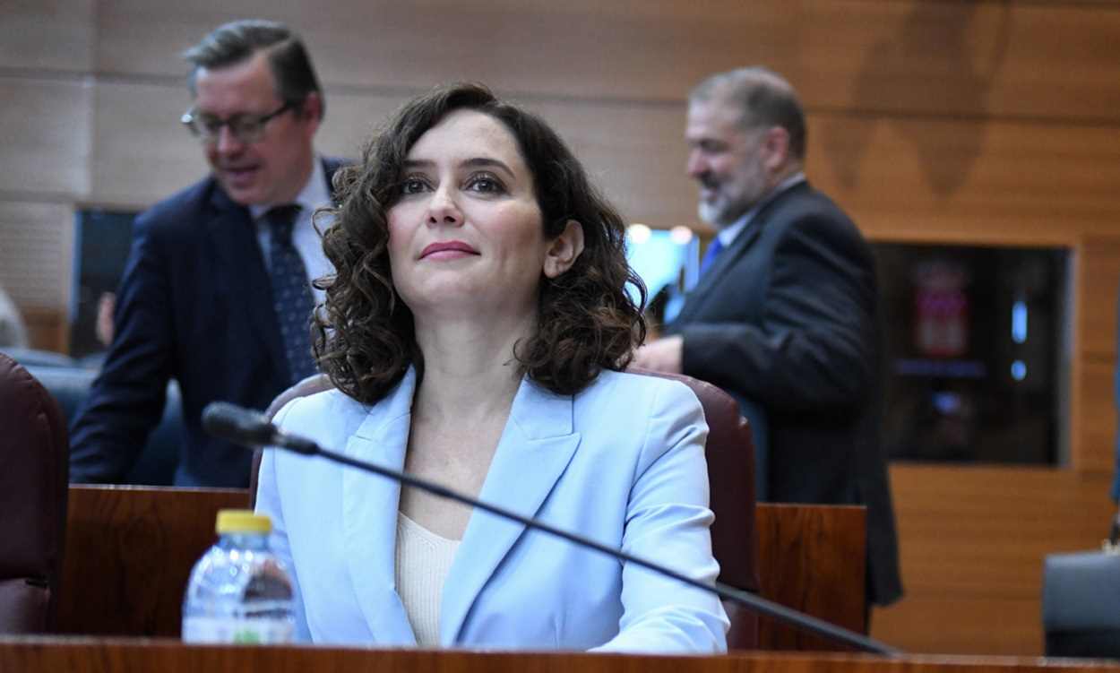 La presidenta de la Comunidad de Madrid, Isabel Díaz Ayuso. EP