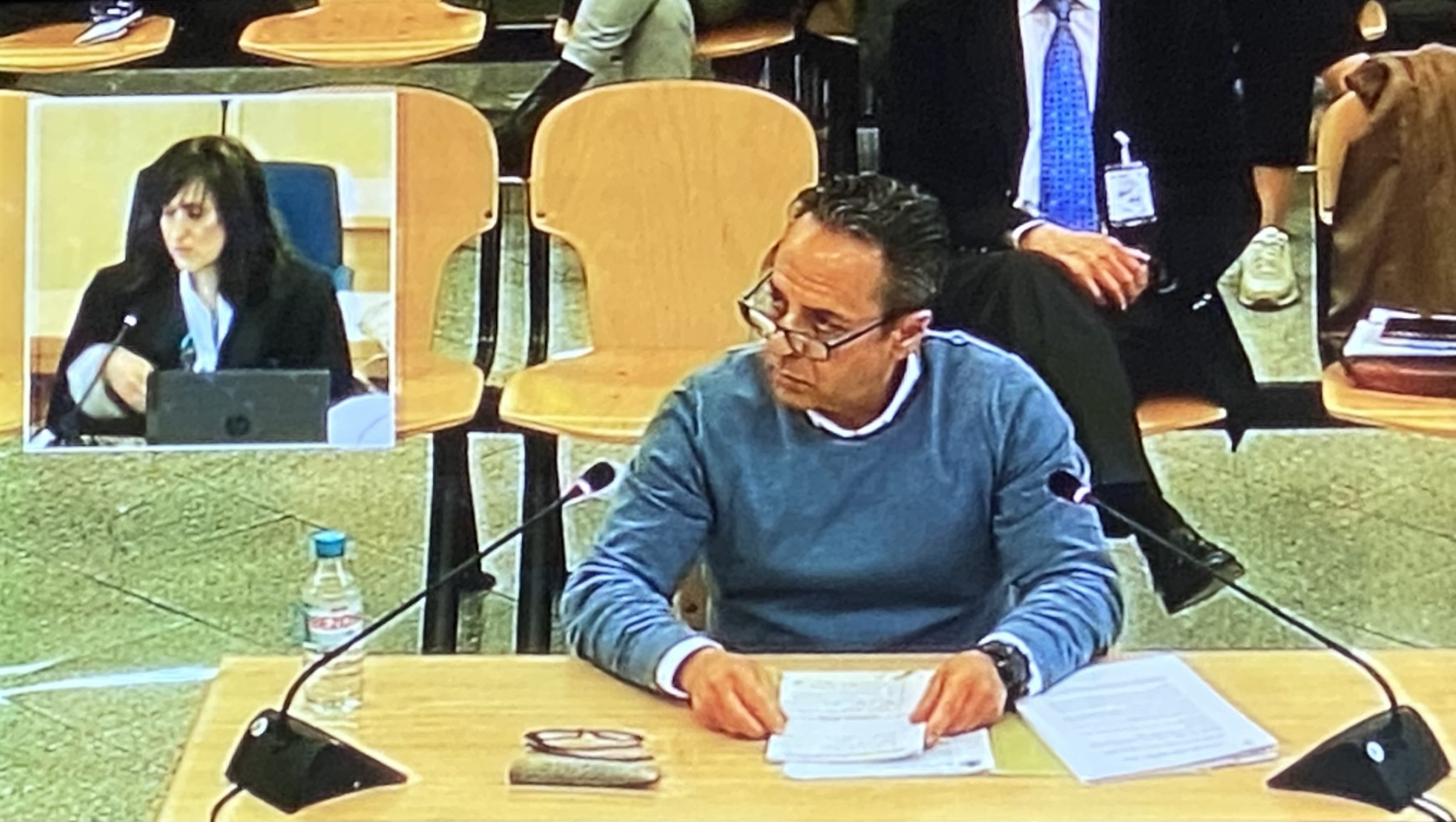 Álvaro Pérez durante su declaración en el juicio de Gürtel.