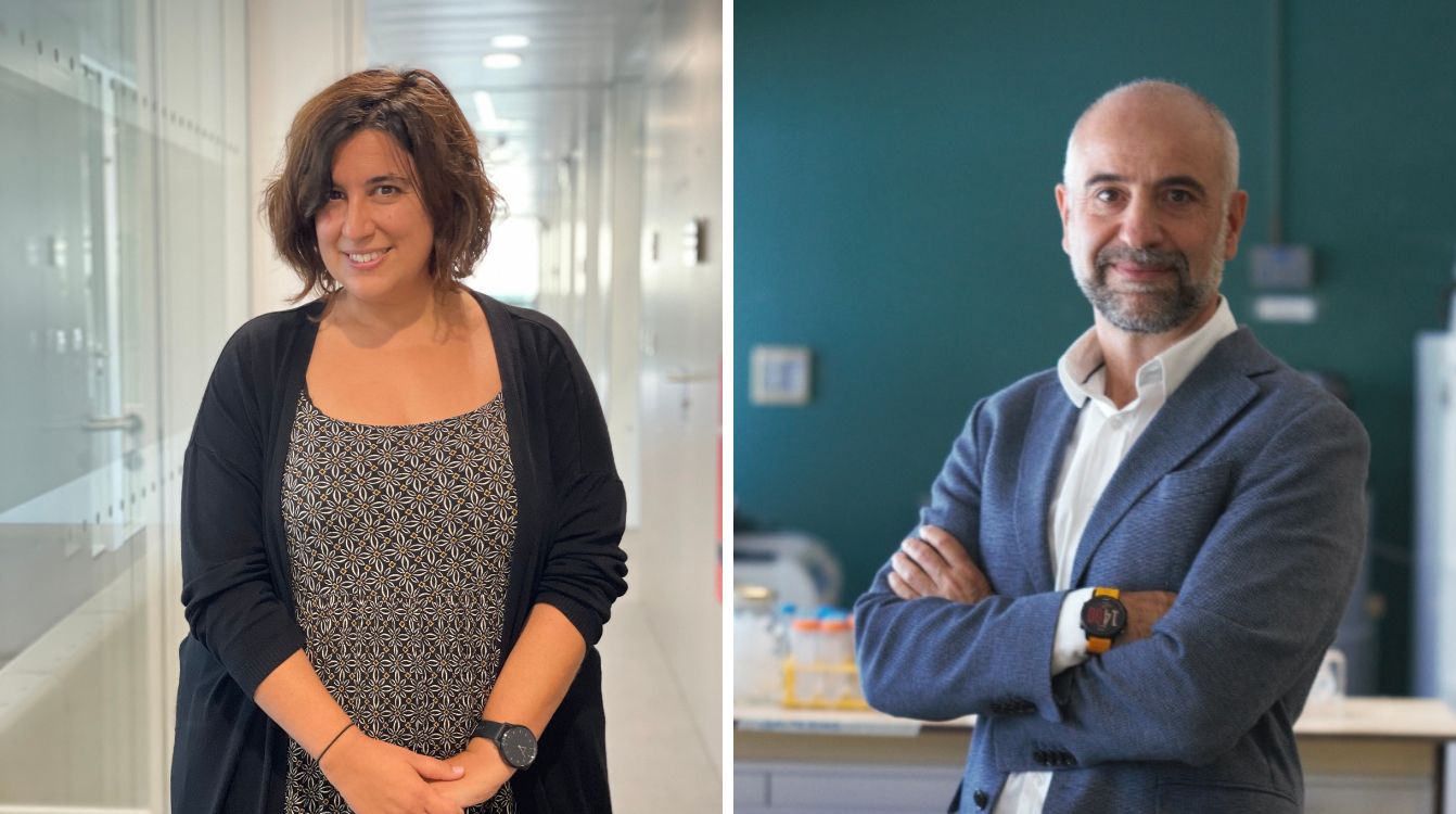 María Salgado y Javier Martínez Picado coautores del estudio publicado en Nature Medicine.