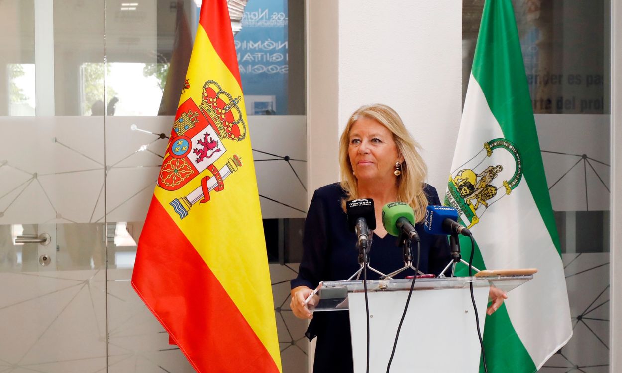 La alcaldesa de Marbella y senadora del PP, Ángeles Muñoz. EP.