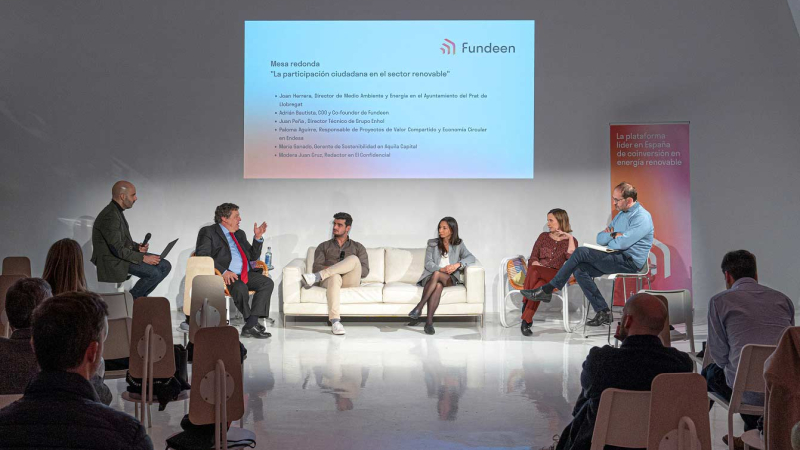 Evento de la Fintech Fundeen en la que se presentaron resultados