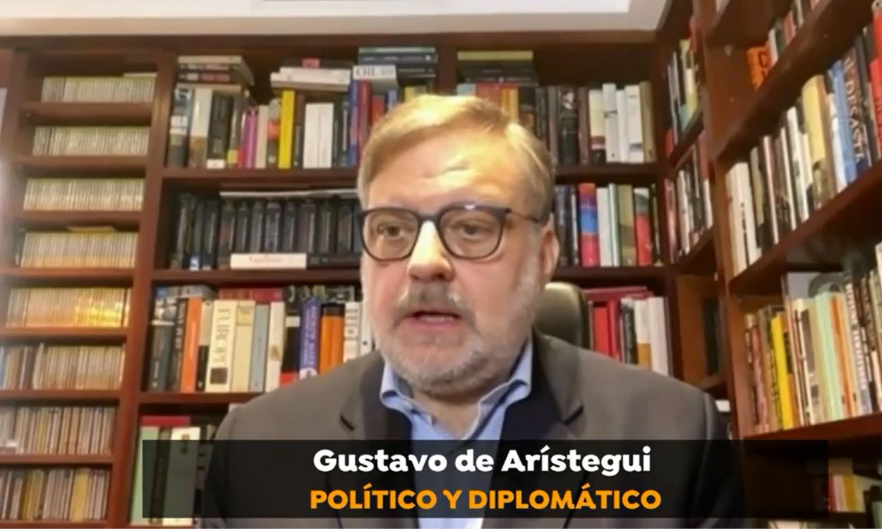 Gustavo de Arístegui, exdiputado del PP en el Congreso imputado en el 'Caso Voltar Lassen' por cuatro delitos de corrupción, en Antena 3