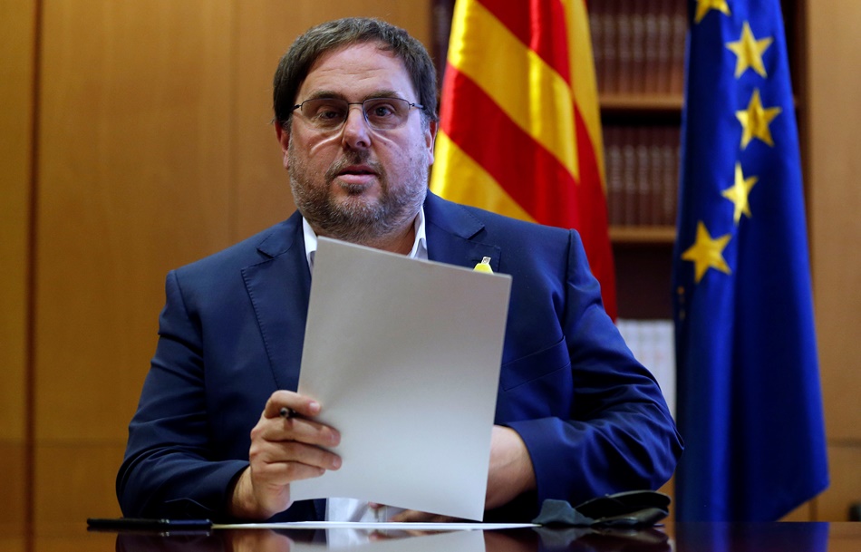 El exvicepresident de la Generalitat, Oriol Junqueras.