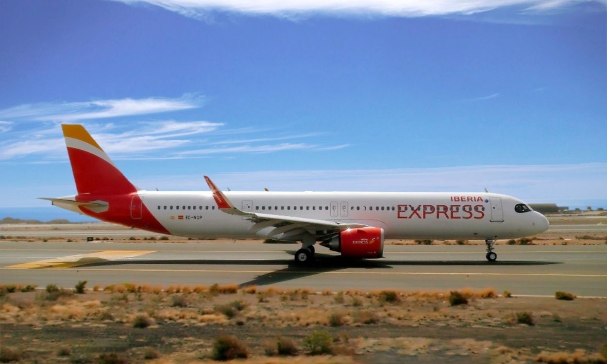 Avion de Iberia Express