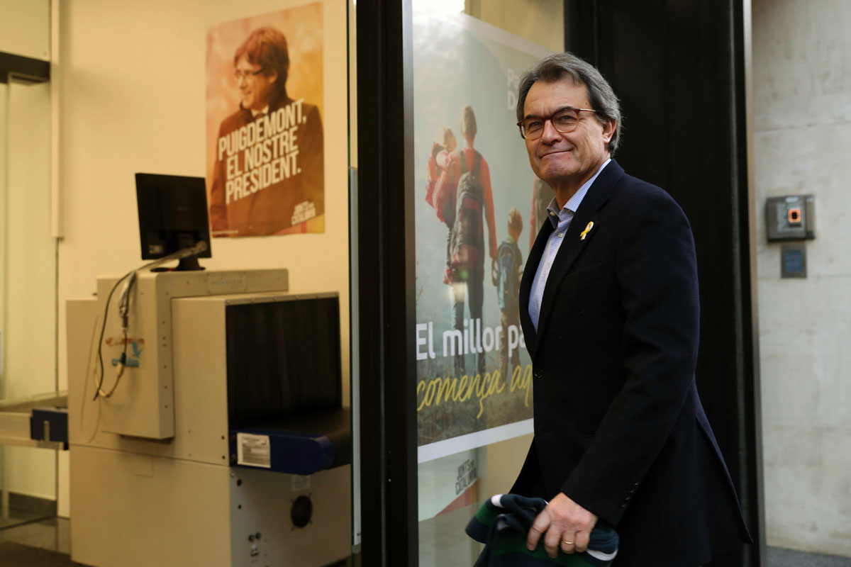 El presidente del PDeCAT, Artur Mas