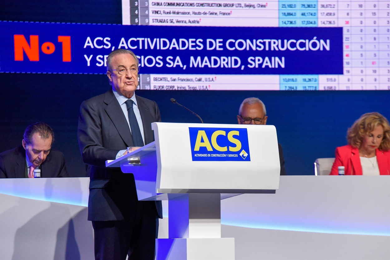 Florentino Pérez, presidente del grupo ACS.