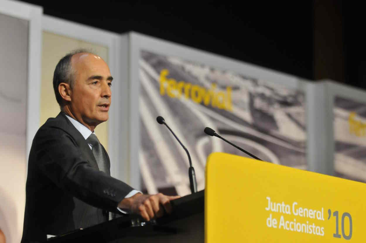 Rafael del Pino, presidente de Ferrovial. EP