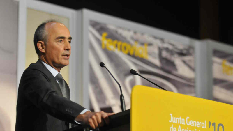 Rafael del Pino, presidente de Ferrovial. EP