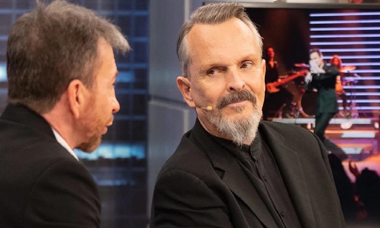 Miguel Bosé y Pablo Motos. Atresmedia