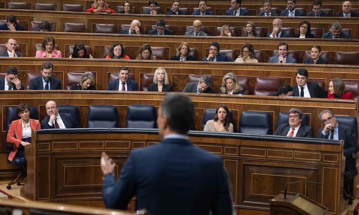 Imagen del Congreso de los Diputados en la pasada legislatura. EP