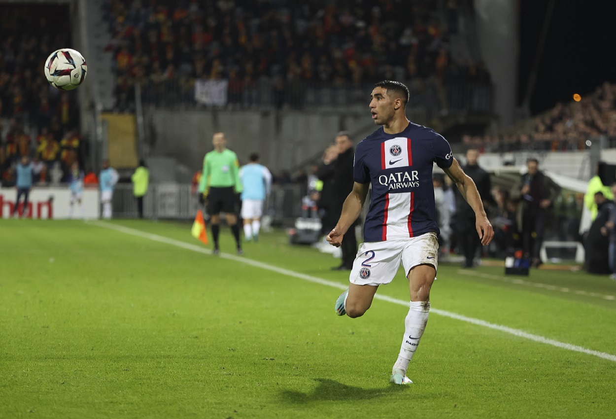 El futbolista del PSG Achraf Hakimi