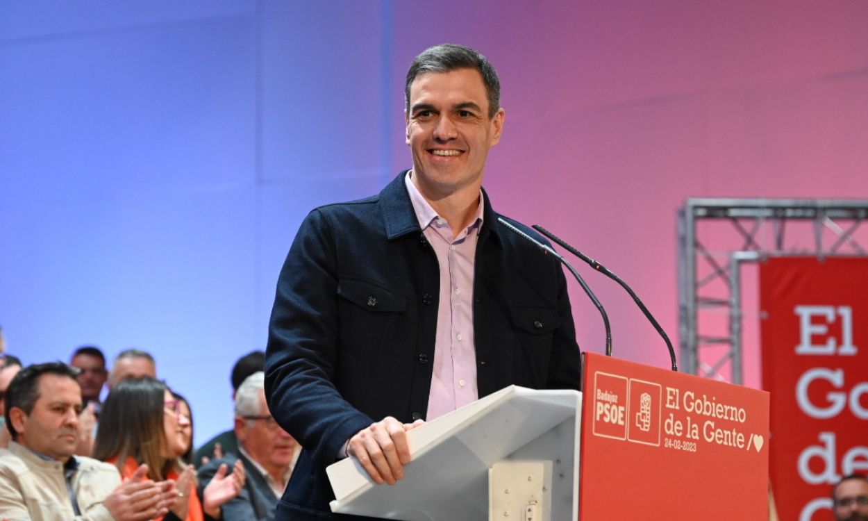 El secretario general del PSOE y presidente del Gobierno, Pedro Sánchez. EP.