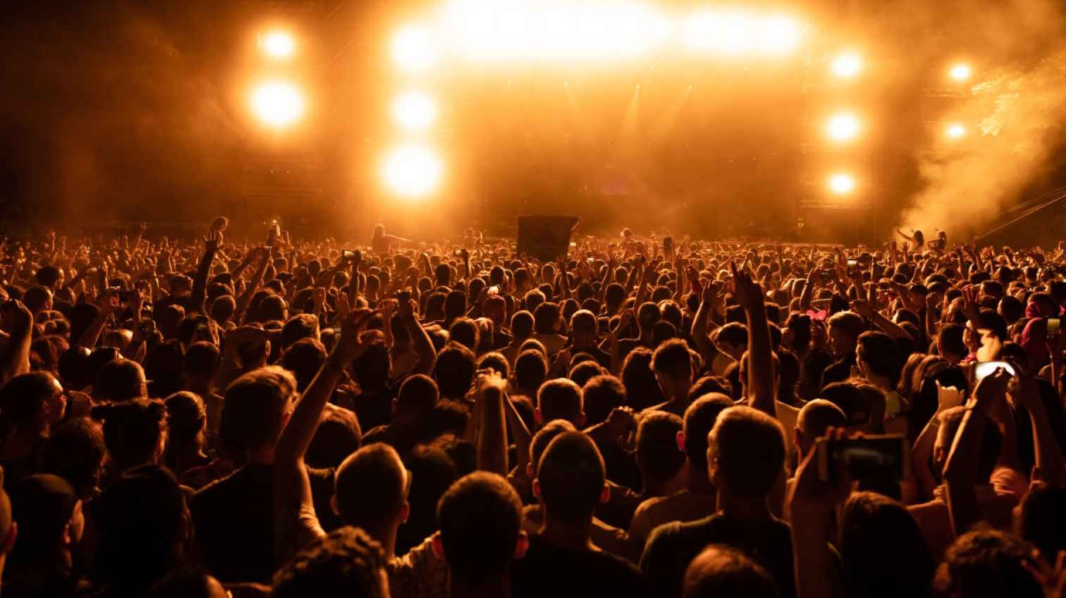 Imagen de recurso de un concierto