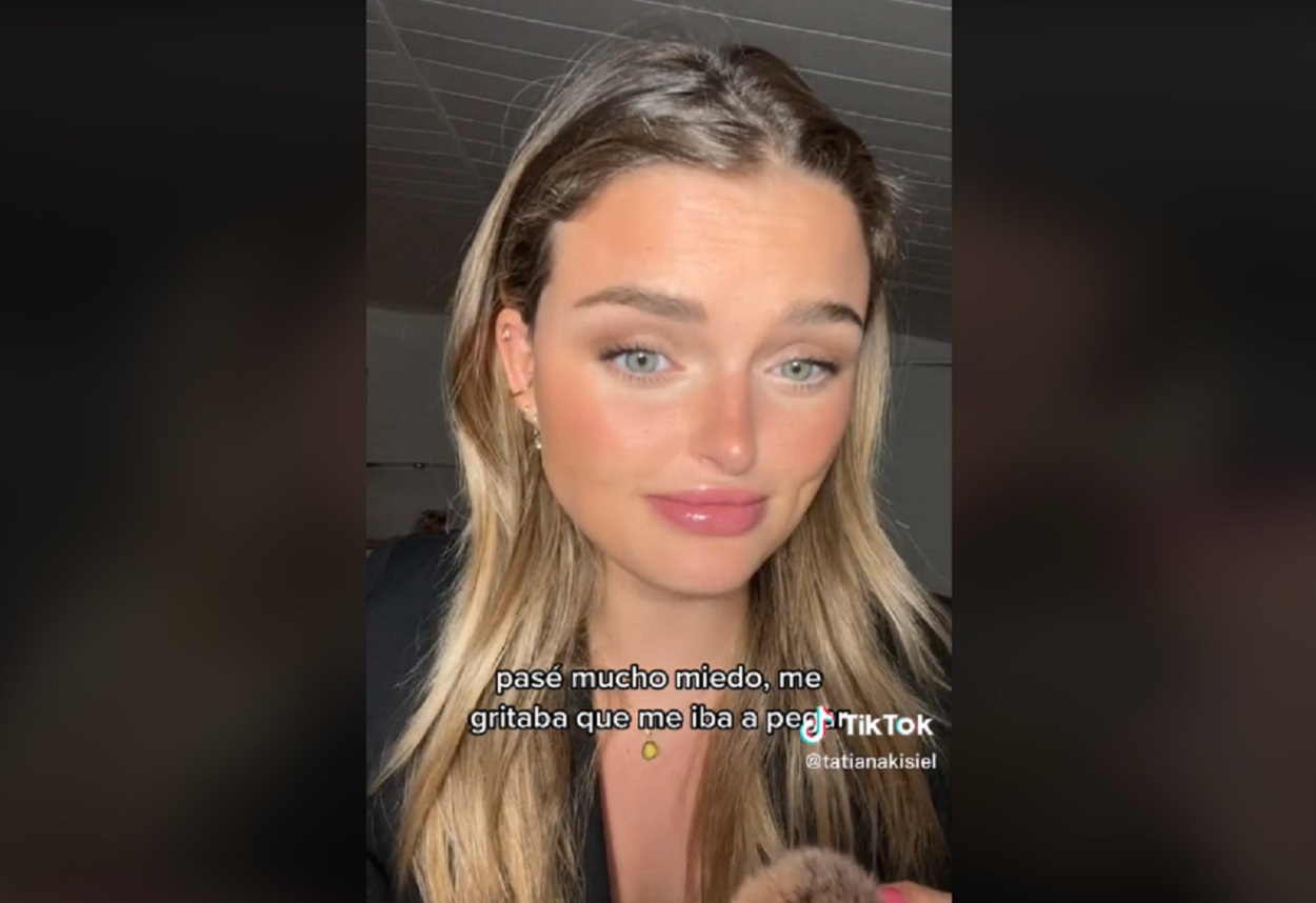 Captura del vídeo de Tatiana Kisiel. TikTok