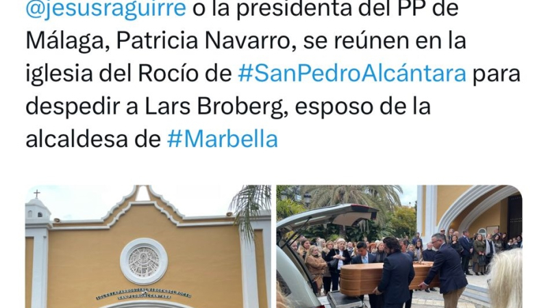 Tuit eliminado del RTV Marbella. Tuit eliminado del RTV Marbella.