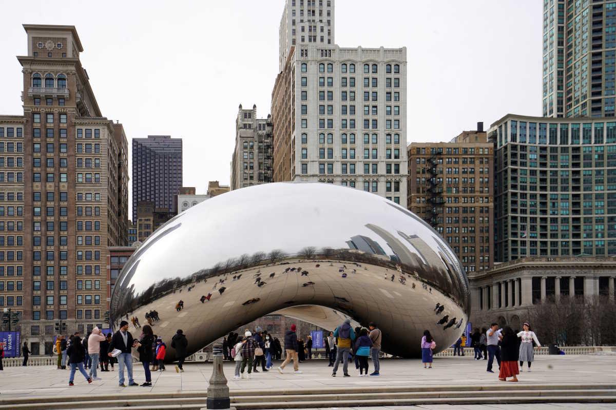 Esta es una de las imágenes más icónicas de la ciudad, conocida popularmente con The Bean