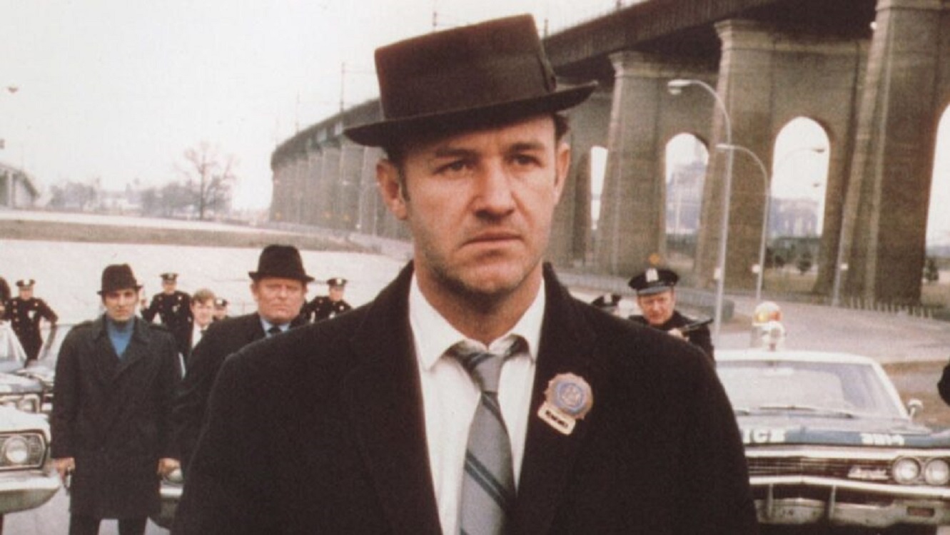 Gene Hackman en The French Connection.