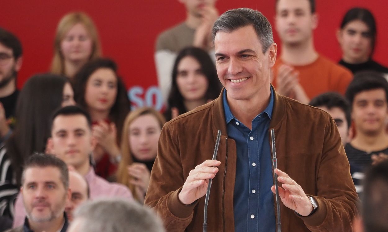 El secretario general del PSOE y presidente del Gobierno, Pedro Sánchez.