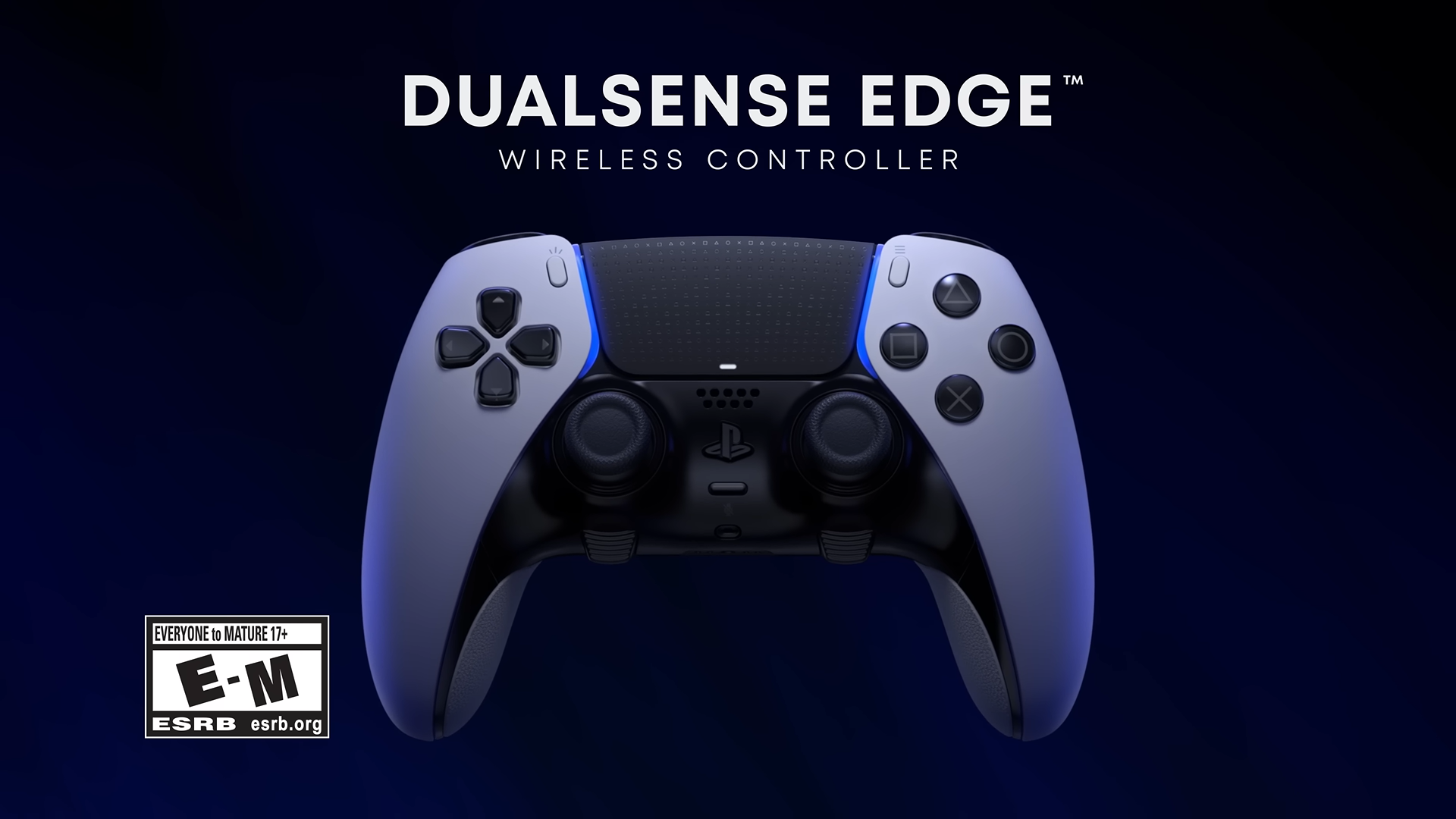 Control Inalambrico Playstation 5 DualSense EDGE Blanco/Negro