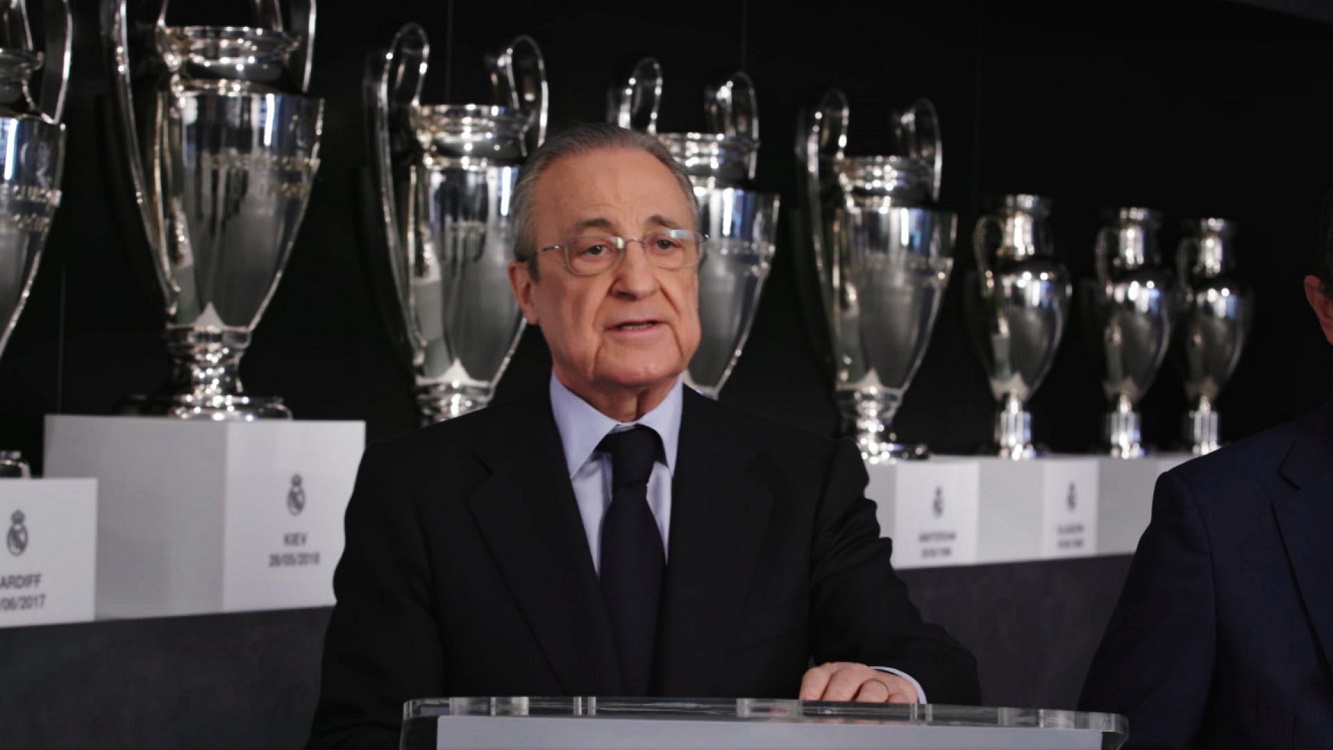 Florentino Pérez, en una imagen de archivo. Realmadrid.com.