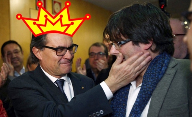 Puigdemont ya está en la élite, por lo menos en tuits y memes