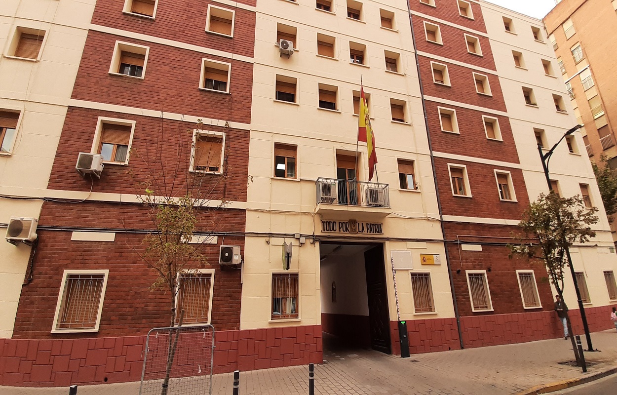 Imagen de un cuartel de la Guardia Civil. EP