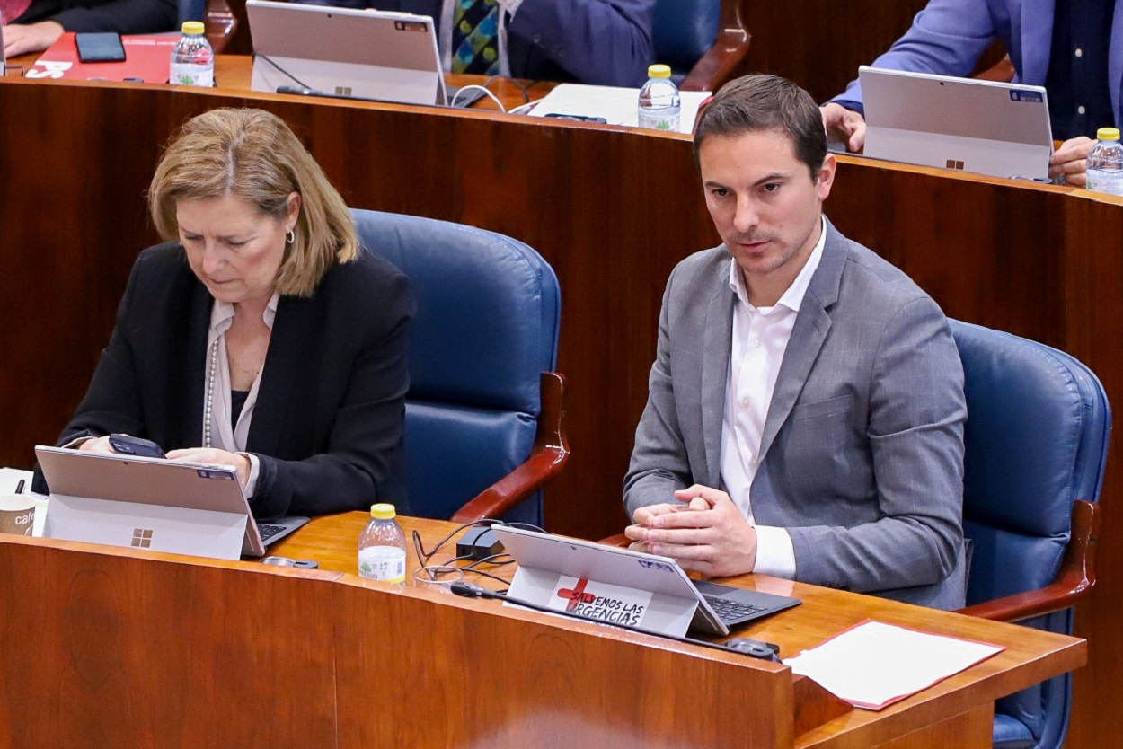 El líder del PSOE de Madrid, Juan Lobato.