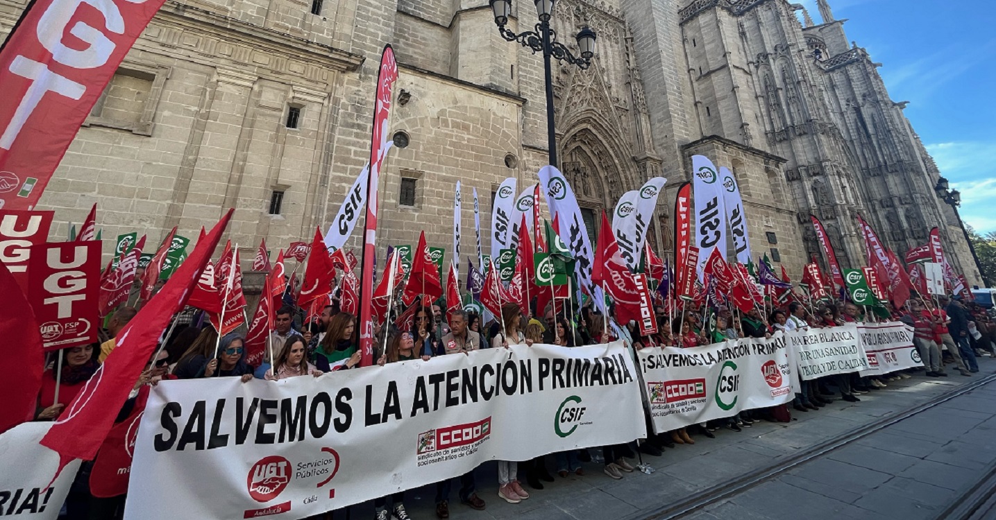 Manifestación por la sanidad público. Gonzalo Wancha