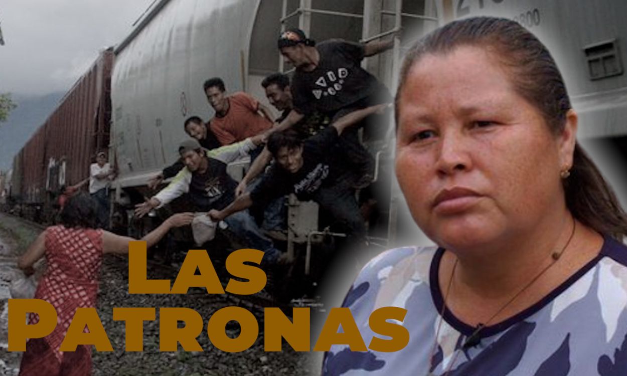 Norma Romero, La Patrona y cómo en 15 minutos reparten 300 raciones a los migrantes en un tren en marcha