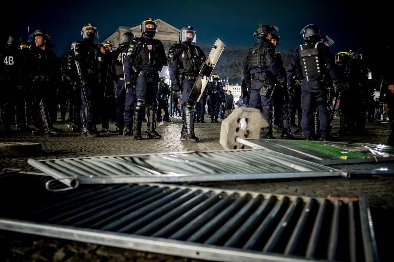 Nueva jornada de protestas en Francia contra la reforma de las pensiones.