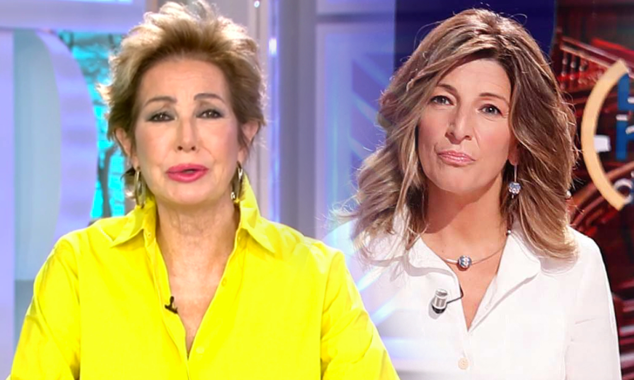 Ana Rosa Quintana y Yolanda Díaz