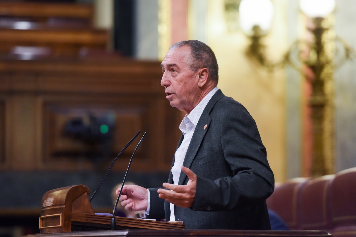 El portavoz de Compromís en el Congreso, Joan Baldoví. EP