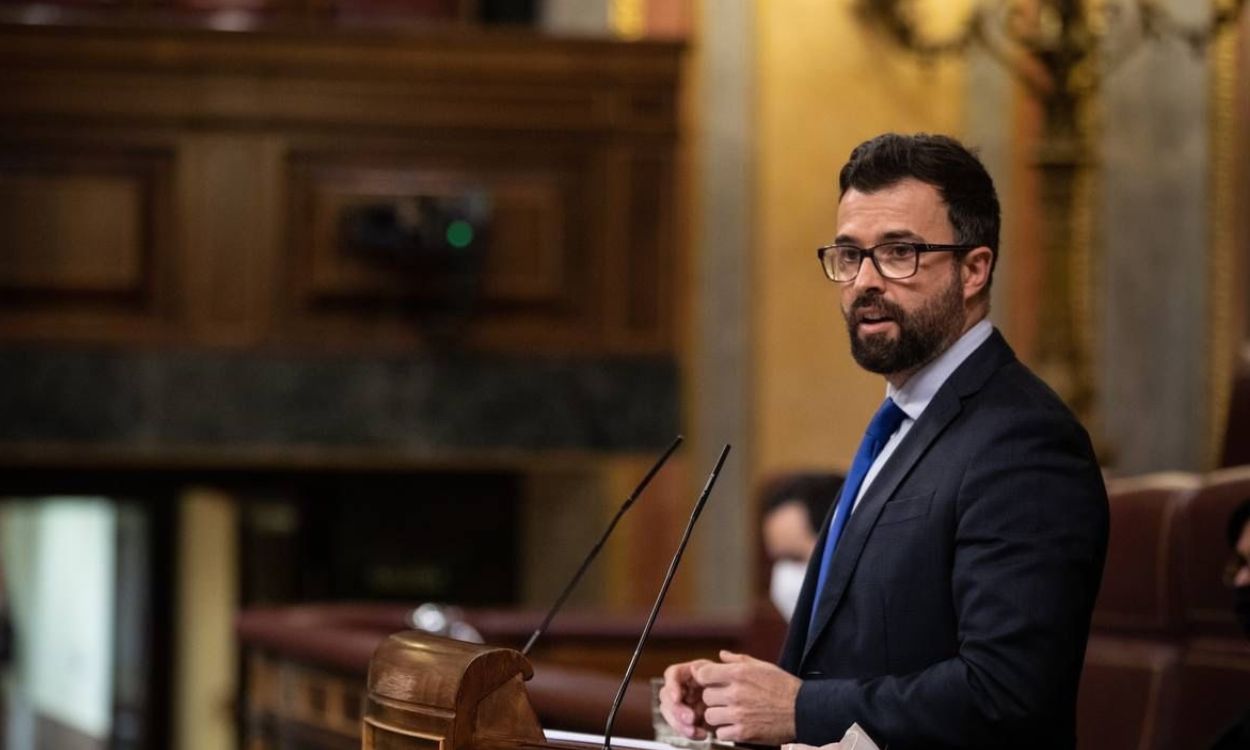 Pablo Cambronero, ex miembro de Ciudadanos y ahora diputado por el Grupo Mixto del Congreso. EP.