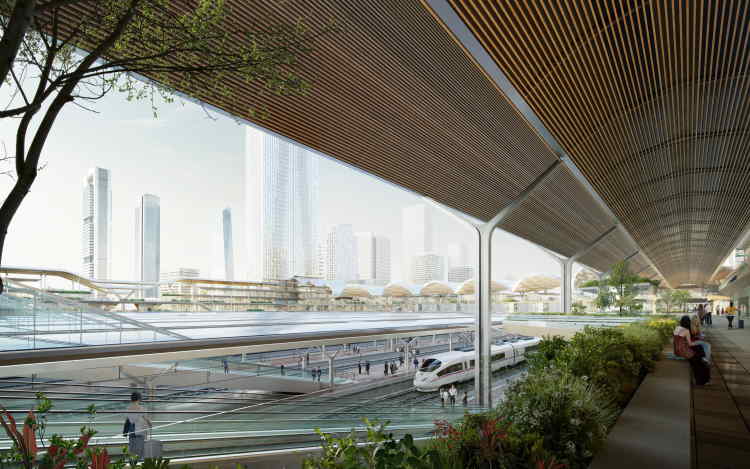 Infografía del nuevo diseño de la estación Madrid Chamartín Clara Campoamor Infografía del nuevo diseño de la estación Madrid Chamartín Clara Campoamor