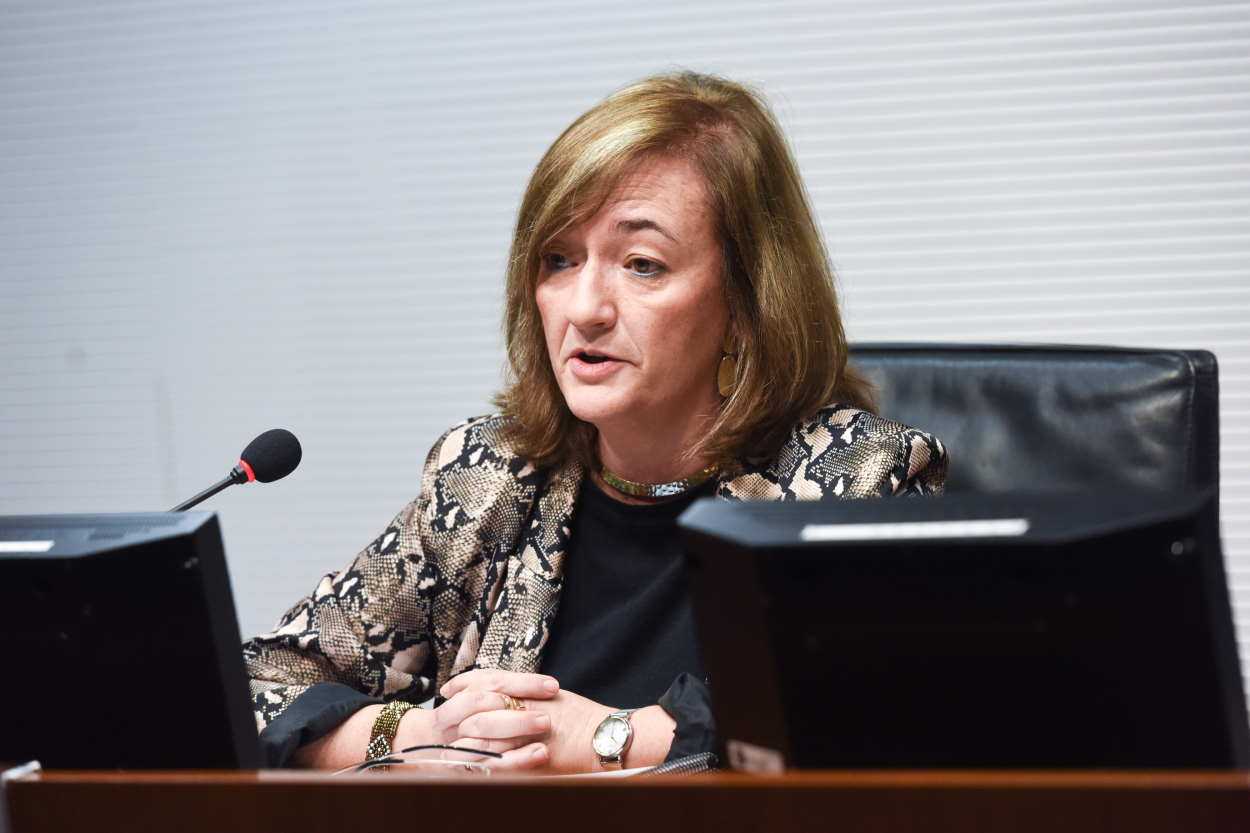 La presidenta de la AIReF, Cristina Herrero. EP.