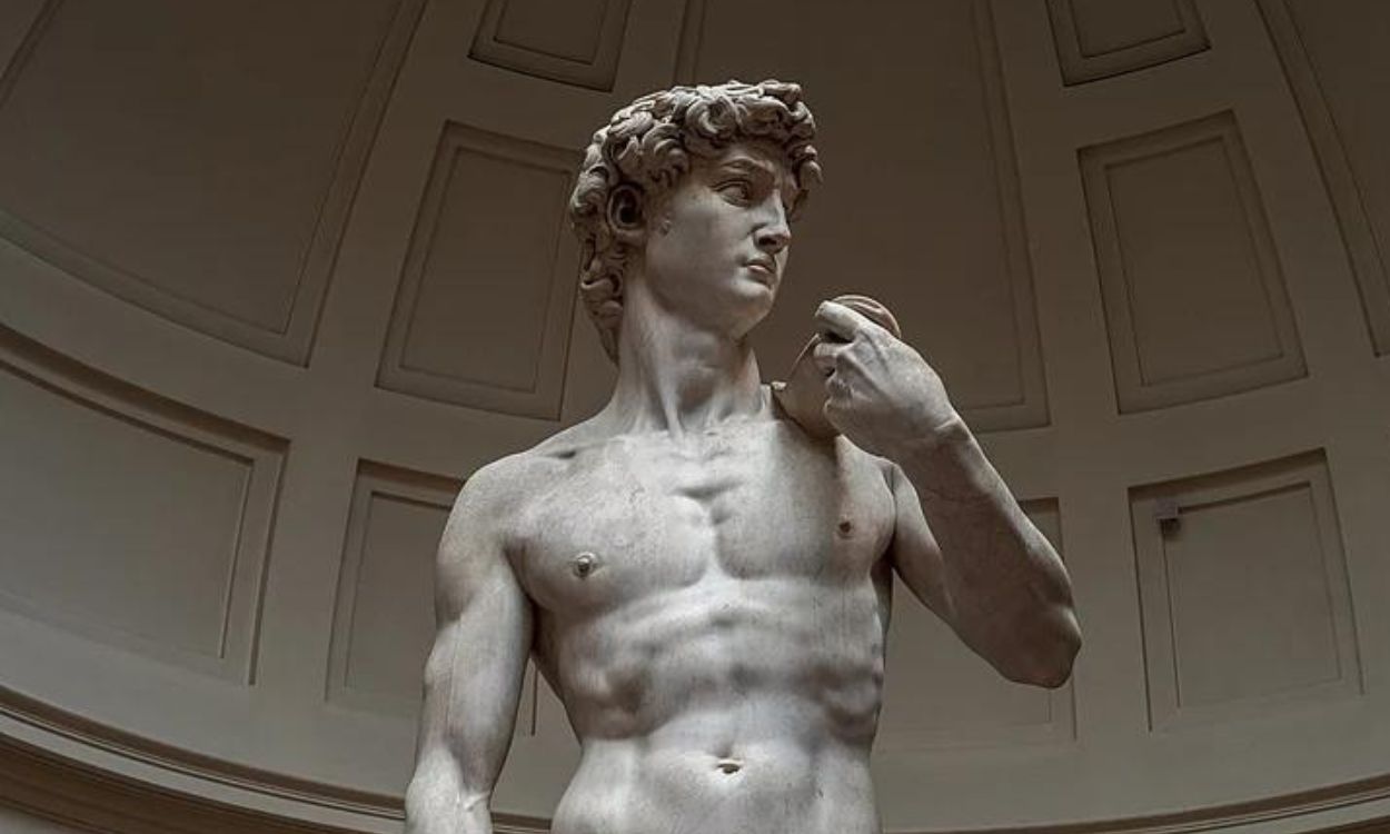 Fotografía de la estatua renacentista 'David' de Miguel Ángel. Wikipedia