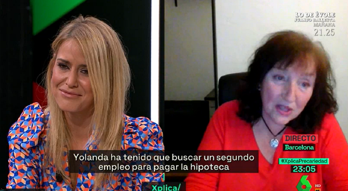 Afra Blanco y Yolanda Alba, en laSexta Xplica. laSexta.com