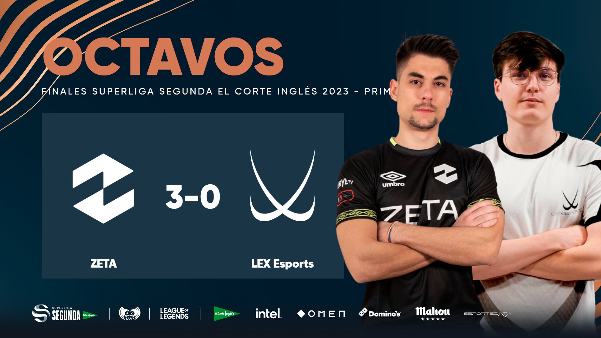 ZETA arrasa a LEX Esports en los playoffs de Superliga Segunda